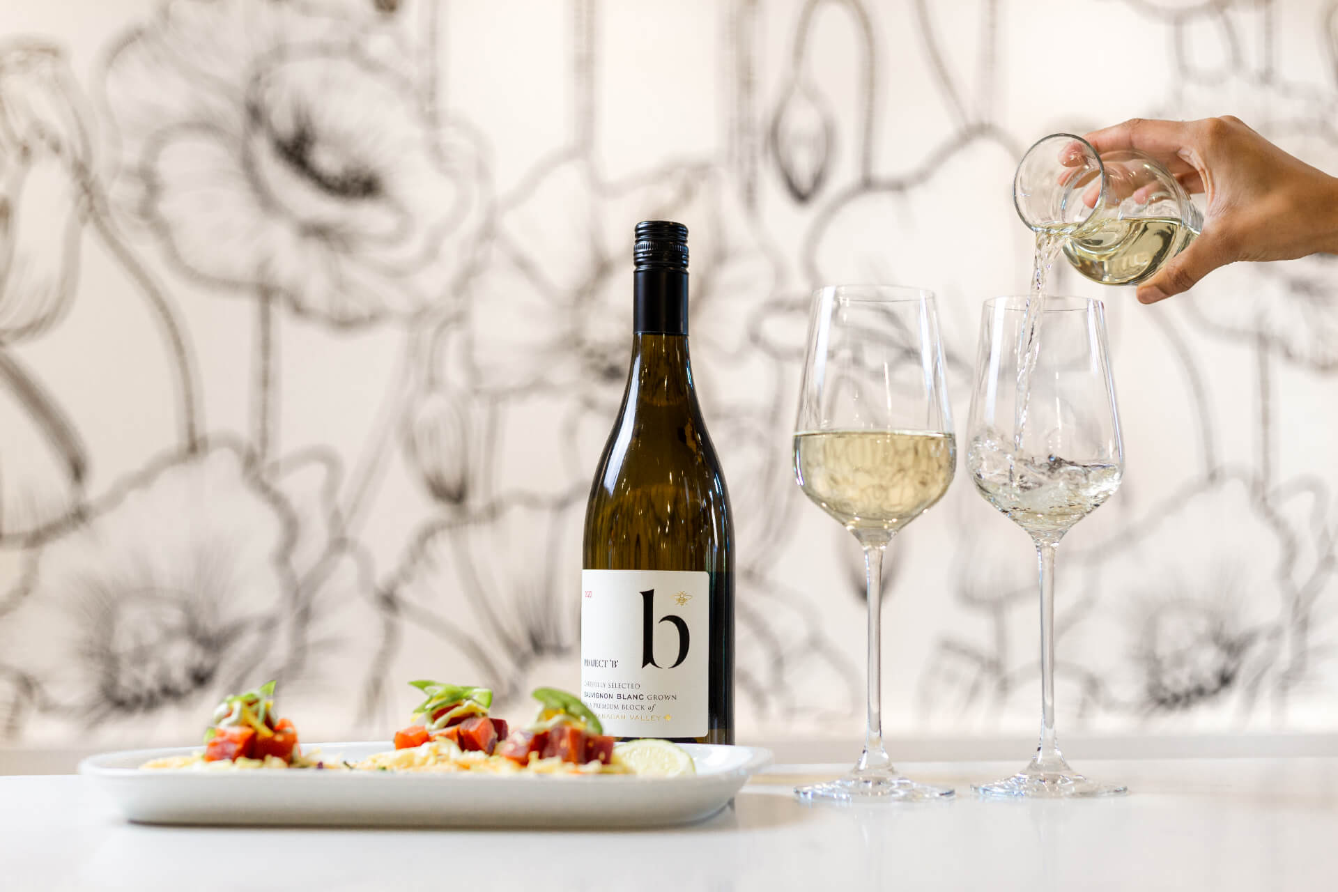 Wine and appetizers at 15 Park Bistro - indulge with our corporate retreat packages